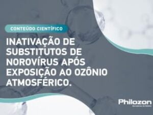 Inativação de Substitutos de Norovírus Após Exposição ao Ozônio Atmosférico