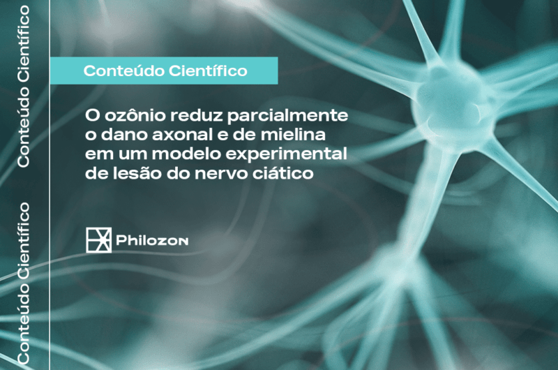 O ozônio reduz parcialmente o dano axonal e de mielina em um modelo experimental de lesão do nervo ciático