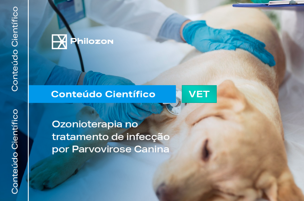 Ozonioterapia no tratamento de infecção por Parvovirose canina