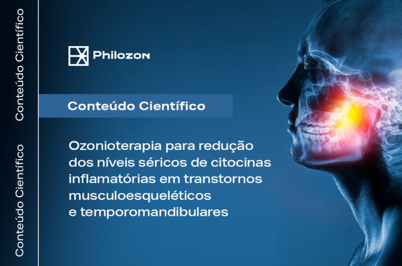 Ozonioterapia para redução dos níveis séricos de citocinas inflamatórias em transtornos musculoesqueléticos e temporomandibulares