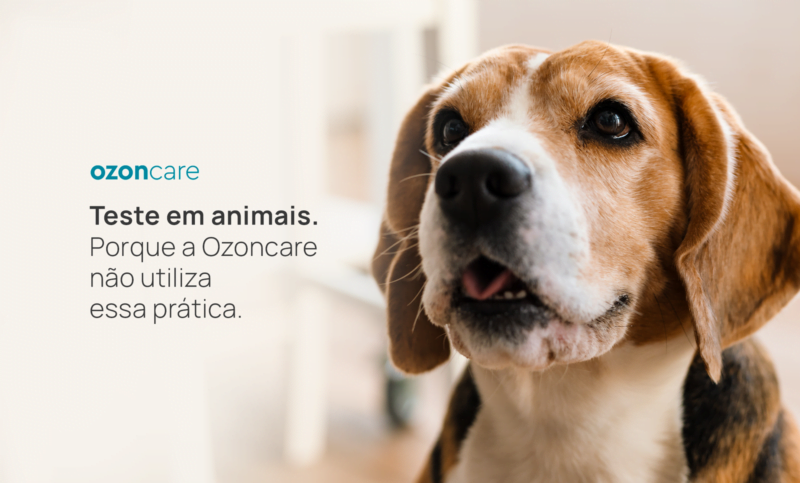 não testamos nossos produtos em animais